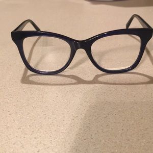 Warby Parker Hallie glasses in Lapis Crystal